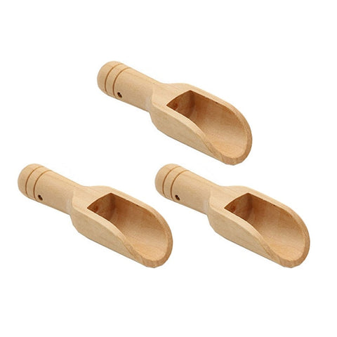 Mini Wooden Scoops